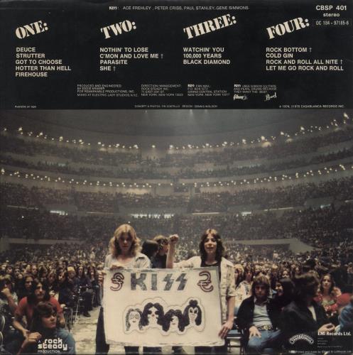 Kiss Alive! 2-LP vinyl record set (Double LP Album) UK KIS2LAL658387
