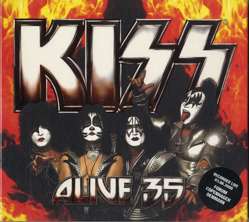 Kiss Alive 35 - Copenhagen 2 CD album set (Double CD) Danish KIS2CAL597901