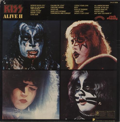 Kiss Alive II + Booklet & Tattoos - Hype Stickered - Purple 2-LP vinyl record set (Double LP Album) UK KIS2LAL872144