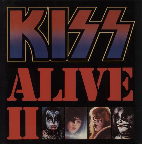 Kiss Alive II - EX 2-LP vinyl record set (Double LP Album) UK KIS2LAL868926
