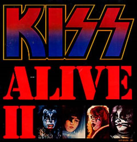 Kiss Alive II 2-LP vinyl record set (Double LP Album) Japanese KIS2LAL261244