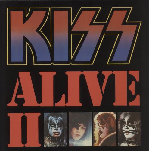 Kiss Alive II 2-LP vinyl record set (Double LP Album) Dutch KIS2LAL737193