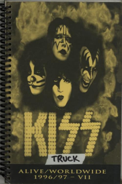 Kiss Alive/Worldwide 1996/97 - VII Itinerary US KISITAL609079