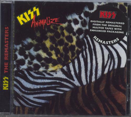 Kiss Animalize - Remastered German CD album (CDLP) (215141)
