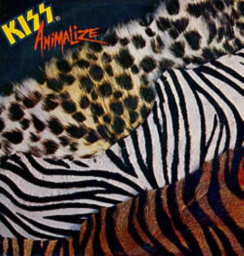 Kiss Animalize vinyl LP album (LP record) Colombian KISLPAN239672