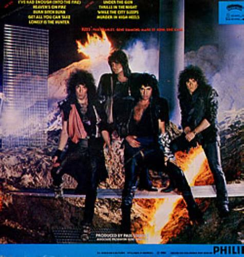 Kiss Animalize vinyl LP album (LP record) Colombian KISLPAN239672