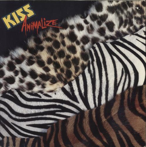 Kiss Animalize vinyl LP album (LP record) Dutch KISLPAN656087