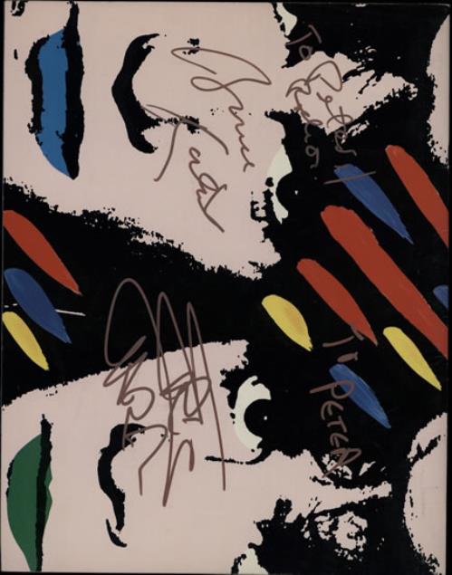 Kiss Asylum Tour - Autographed tour programme US KISTRAS566788