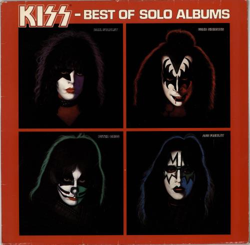 Kiss Best Of Solo Albums - 1st vinyl LP album (LP record) German KISLPBE14367