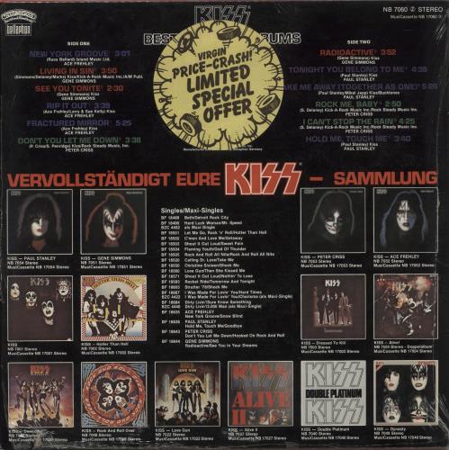 Kiss Best Of Solo Albums - 1st vinyl LP album (LP record) German KISLPBE863901