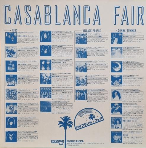 Kiss Casablanca Fair Special Digest Vol. I~III 3-LP vinyl record set (Triple LP Album) Japanese KIS3LCA179961