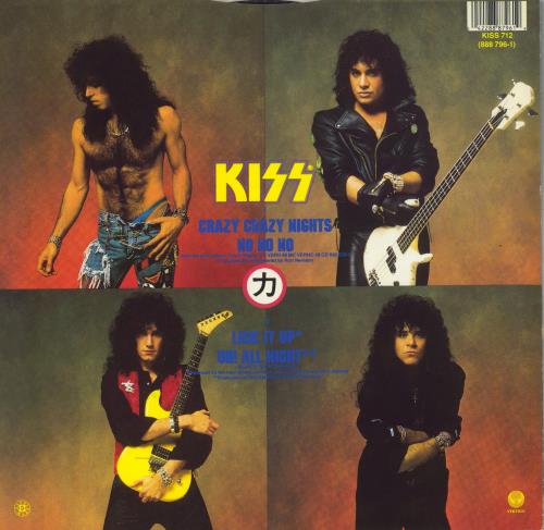 Kiss Crazy Crazy Nights 12" vinyl single (12 inch record / Maxi-single) UK KIS12CR14426