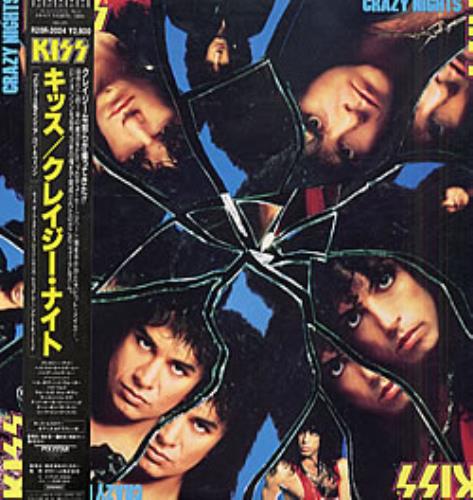 Kiss Crazy Nights vinyl LP album (LP record) Japanese KISLPCR251889