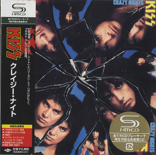Kiss Crazy Nights SHM CD Japanese KISHMCR433646