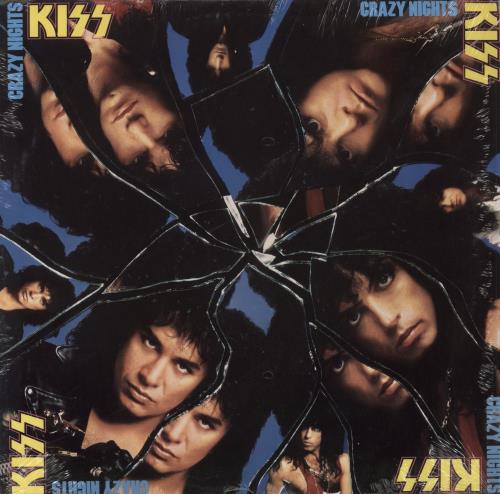 Kiss Crazy Nights vinyl LP album (LP record) US KISLPCR781810