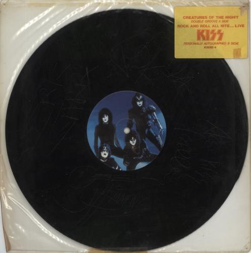 Kiss Creatures Of The Night - EX 12" vinyl single (12 inch record / Maxi-single) UK KIS12CR00896