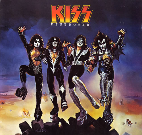 Kiss Destroyer vinyl LP album (LP record) UK KISLPDE14473
