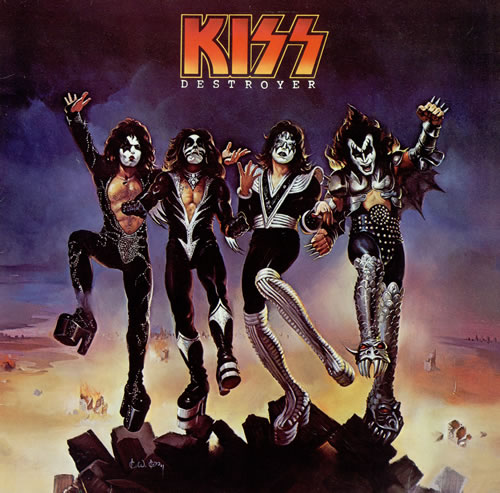 Kiss Destroyer vinyl LP album (LP record) Dutch KISLPDE36779