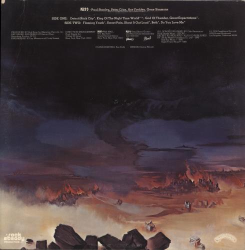 Kiss Destroyer vinyl LP album (LP record) US KISLPDE647540