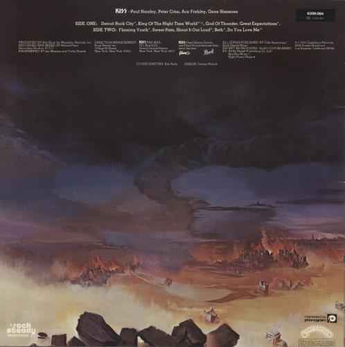 Kiss Destroyer vinyl LP album (LP record) UK KISLPDE865541