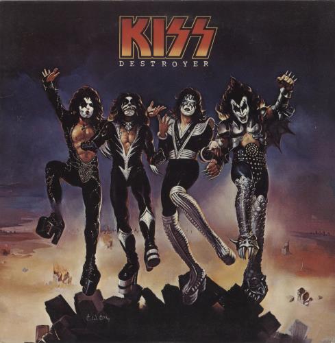 Kiss Destroyer vinyl LP album (LP record) US KISLPDE879196