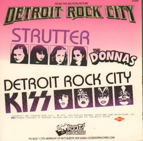 Kiss Detroit Rock City 7" vinyl single (7 inch record / 45) US KIS07DE165490