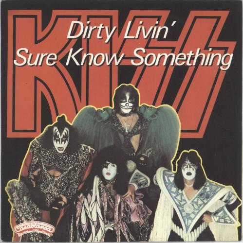 Kiss Dirty Livin' 7" vinyl single (7 inch record / 45) French KIS07DI01409