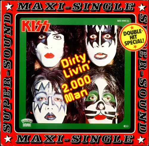 Kiss Dirty Livin' 12" vinyl single (12 inch record / Maxi-single) German KIS12DI14438