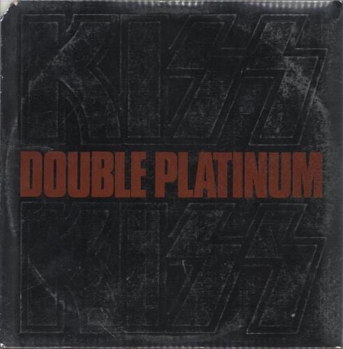 Kiss Double Platinum + Award & Merchandise Insert - EX 2-LP vinyl record set (Double LP Album) US KIS2LDO860554