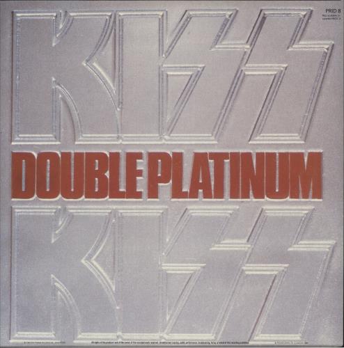 Kiss Double Platinum - EX 2-LP vinyl record set (Double LP Album) UK KIS2LDO656088