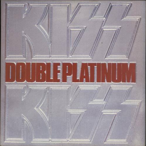 Kiss Double Platinum - Misprinted Riva Labels 2-LP vinyl record set (Double LP Album) UK KIS2LDO856757