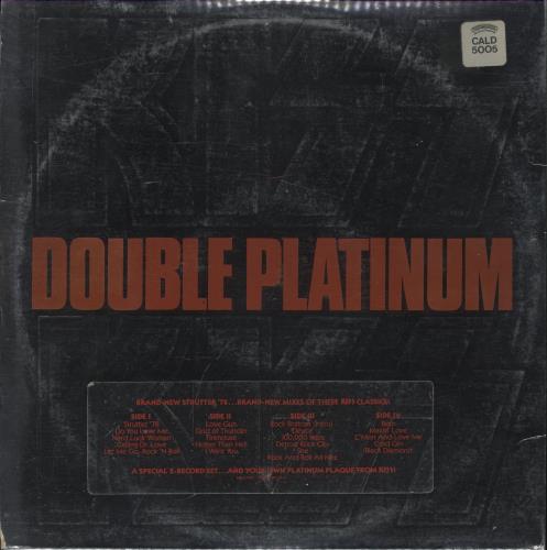 Kiss Double Platinum - VG 2-LP vinyl record set (Double LP Album) UK KIS2LDO893858