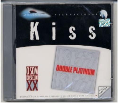 Kiss Double Platinum CD album (CDLP) Brazilian KISCDDO175340