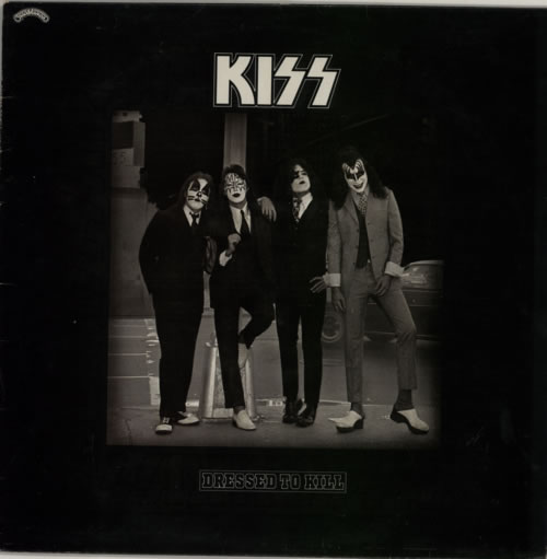 Kiss Dressed To Kill vinyl LP album (LP record) UK KISLPDR588084