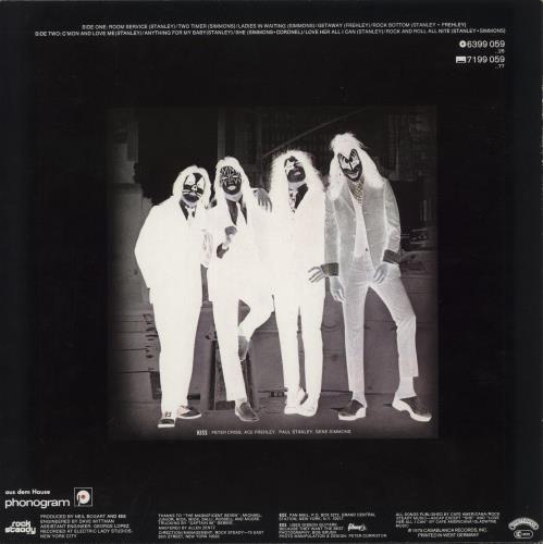 Kiss Dressed To Kill vinyl LP album (LP record) Dutch KISLPDR00915