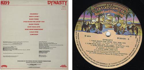 Kiss Dynasty vinyl LP album (LP record) Brazilian KISLPDY230942