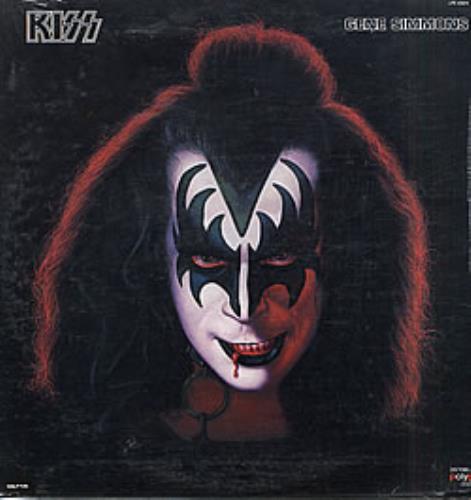 Kiss Gene Simmons vinyl LP album (LP record) Mexican KISLPGE259048