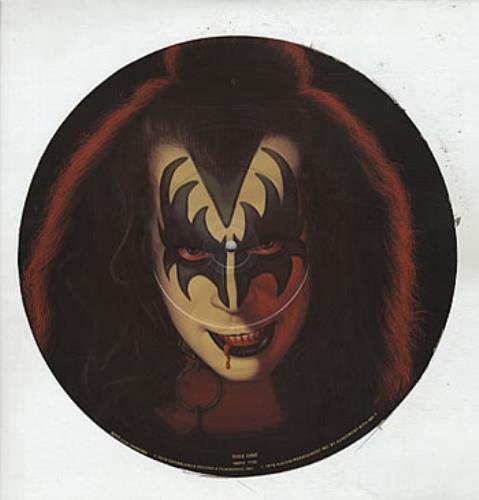 Kiss Gene Simmons picture disc LP (vinyl picture disc album) US KISPDGE324982