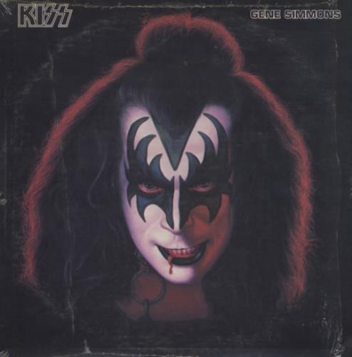 Kiss Gene Simmons vinyl LP album (LP record) Venezuelan KISLPGE370470