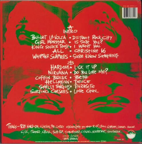 Kiss Hard To Believe A Kiss Covers Compilation vinyl LP album (LP record) French KISLPHA813036