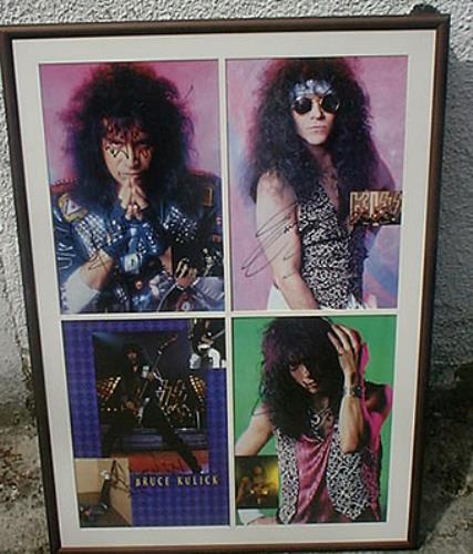 Kiss Hot In The Shade memorabilia UK KISMMHO215520