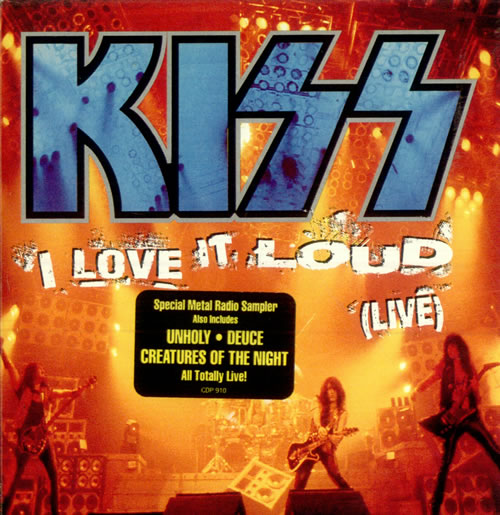 Kiss I Love It Loud CD single (CD5 / 5") US KISC5IL32424