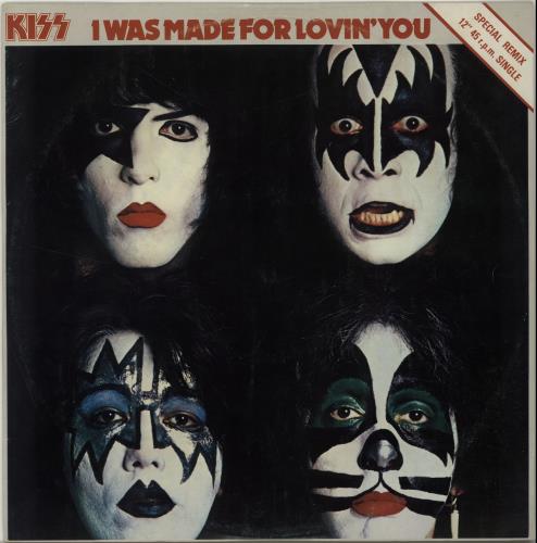Kiss I Was Made For Loving You - Deep Red Vinyl 12" vinyl single (12 inch record / Maxi-single) UK KIS12IW00921