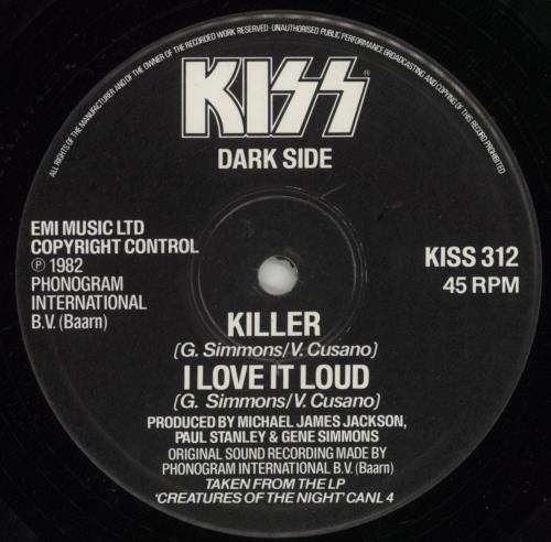 Kiss Killer 12" vinyl single (12 inch record / Maxi-single) UK KIS12KI00883