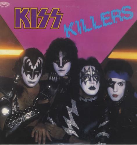 Kiss Killers + Discography Insert vinyl LP album (LP record) Japanese KISLPKI411148