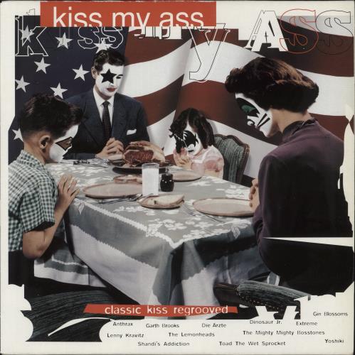 Kiss Kiss My Ass - Red Vinyl vinyl LP album (LP record) UK KISLPKI602212