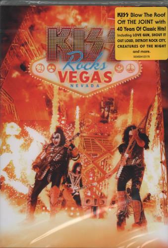 Kiss Kiss Rocks Vegas - Sealed DVD UK KISDDKI661645