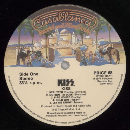 Kiss Kiss vinyl LP album (LP record) UK KISLPKI14398