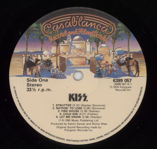 Kiss Kiss vinyl LP album (LP record) UK KISLPKI865551