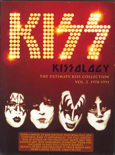 Kiss Kissology: The Ultimate Kiss Collection Vol. 2 1978-1991 DVD UK KISDDKI804695
